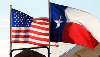 old glory and lone star